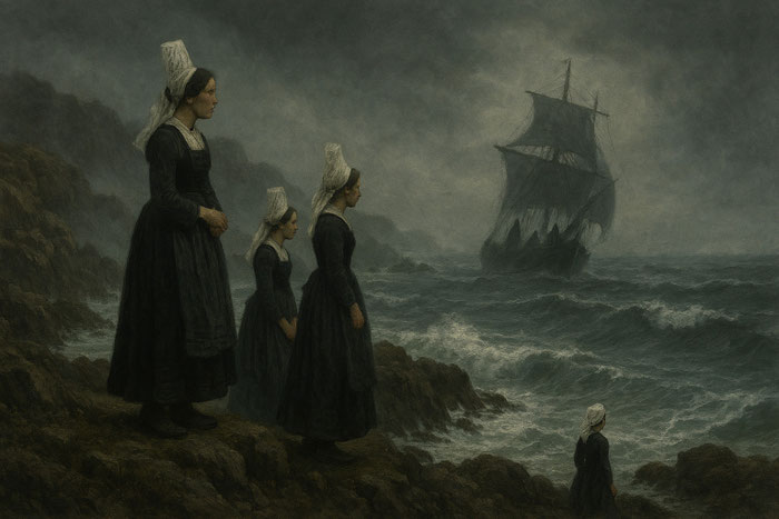 Bag Noz, das Schiff der Nacht, Sagen und Legenden der Bretagne