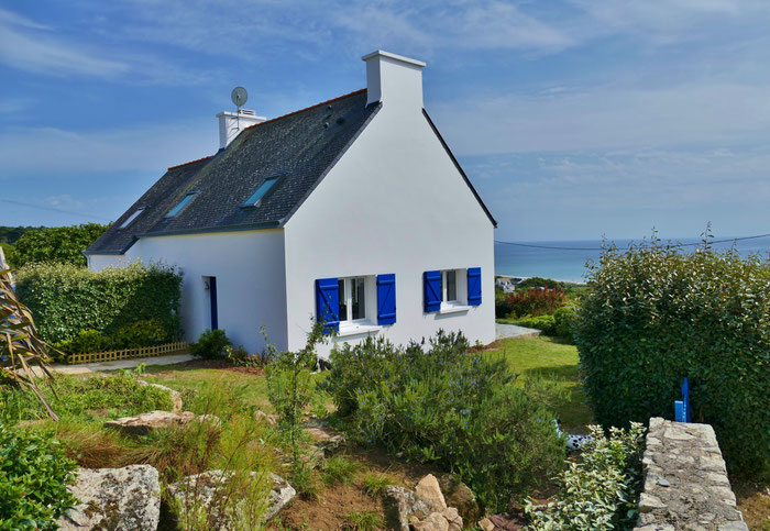 Ferienhaus Ker Armor, Plouhinec, Bucht von Audierne, Bretagne, Finistère, 180 Grad 