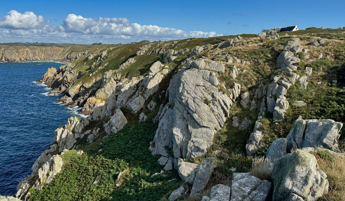 Wandern am Cap Sizun, GR 34 und andere beschilderte Wanderwege, raue Nordküste,  Finistère, Bretagne