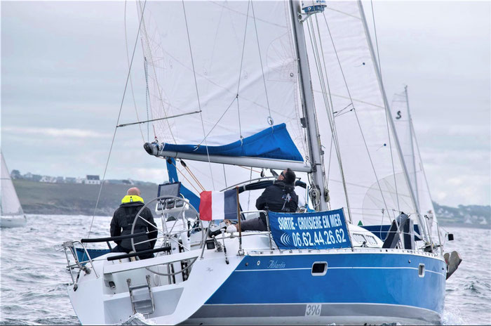 Die Atlantis, Foto: Audierne Yachting, Segeltörns ab Hafen Audierne