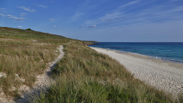 Eine Wanderung auf dem Zöllnerpfad GR34, direkt von unseren Ferienhäusern in Plouhinec aus.