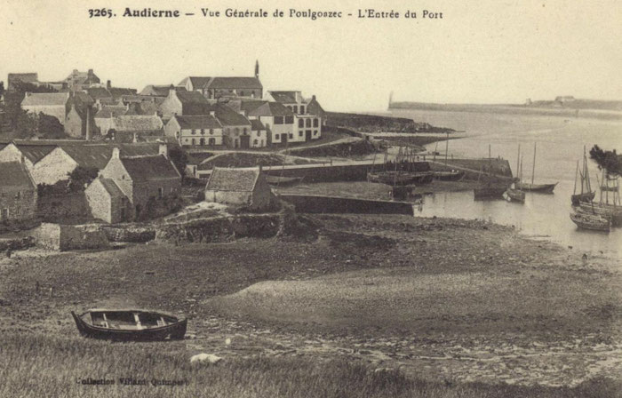 Alte Postkarte, Plouhinec Poulgoazec