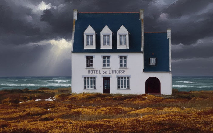 Hotel de l'Iroise, Pointe du Raz, Cap Sizun, Mme Coz