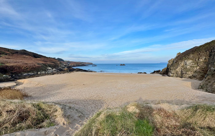 Küstenwanderweg GR34, Cap Sizun, Finistère, Bucht von Douarnenez, Zöllnerweg, Pors Péron