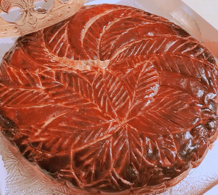Galette des Rois, traditionneller bretonischer Neujahrskuchen