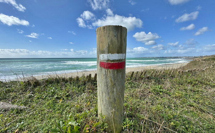 Der Küstenwanderweg GR34 am Cap Sizun, Bucht von Audierne