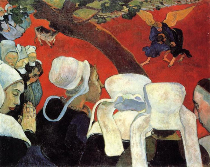 La vision après le sermon, Paul Gauguin, 1888