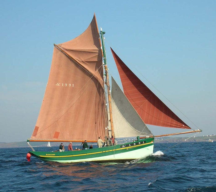 Traditionssegler Cap Sizun, Audierne, Langustenfänger