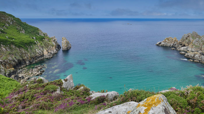 Goulien, Cap Sizun, Ausblick auf den Atlantik