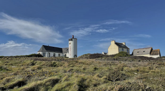 Pointe de Lervily, Phare de Lervily, GR 34, Cap Sizun, Bucht von Audierne