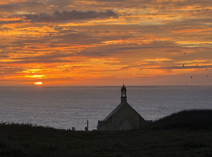 Pointe du Van, Chapelle de Saint They, Cap Sizun, Finistère