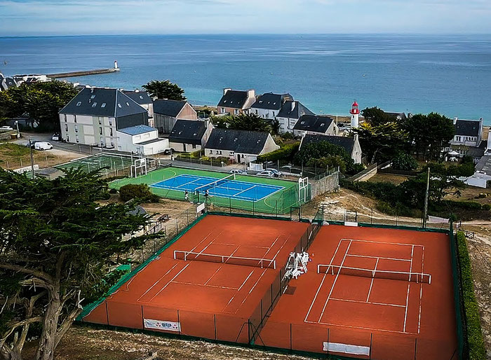Tennis spielen Cap Sizun, Tennis Bretagne, Bucht von Audierne, Tennisplatz Audierne, Tennisplatz Plouhinec