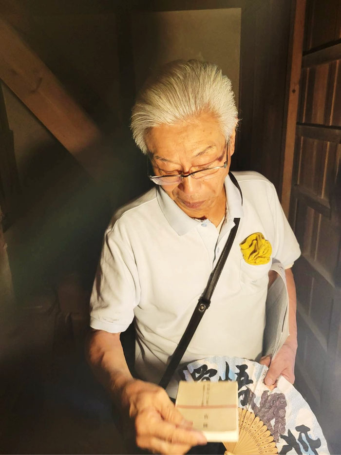 泉町の神谷克己さん