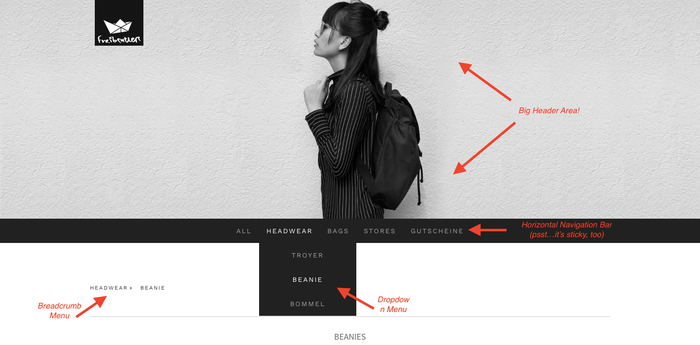 Jimdo websites met Design Stockholm