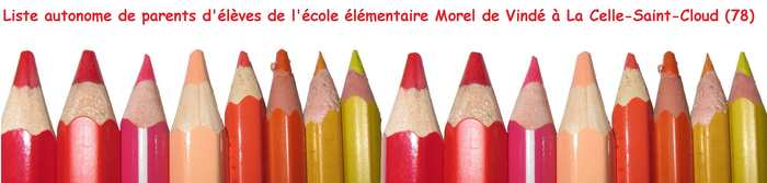 Liste autonome de parents d'élèves de l'école élémentaire Morel de Vindé à La Celle-Saint-Cloud (78)
