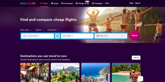 find and compare cheap flights