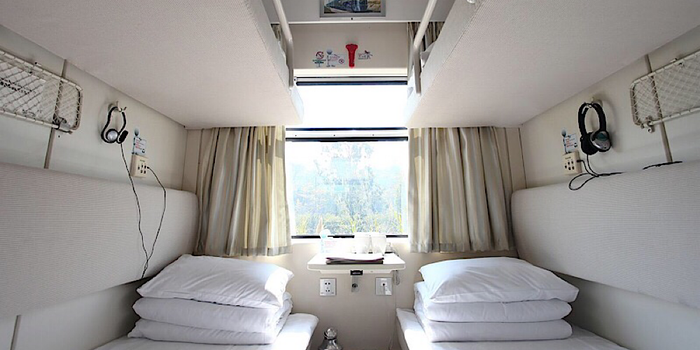 soft sleeper on Tibet train