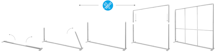Schneller und einfacher Aufbau dank neuer Flexverbinder!