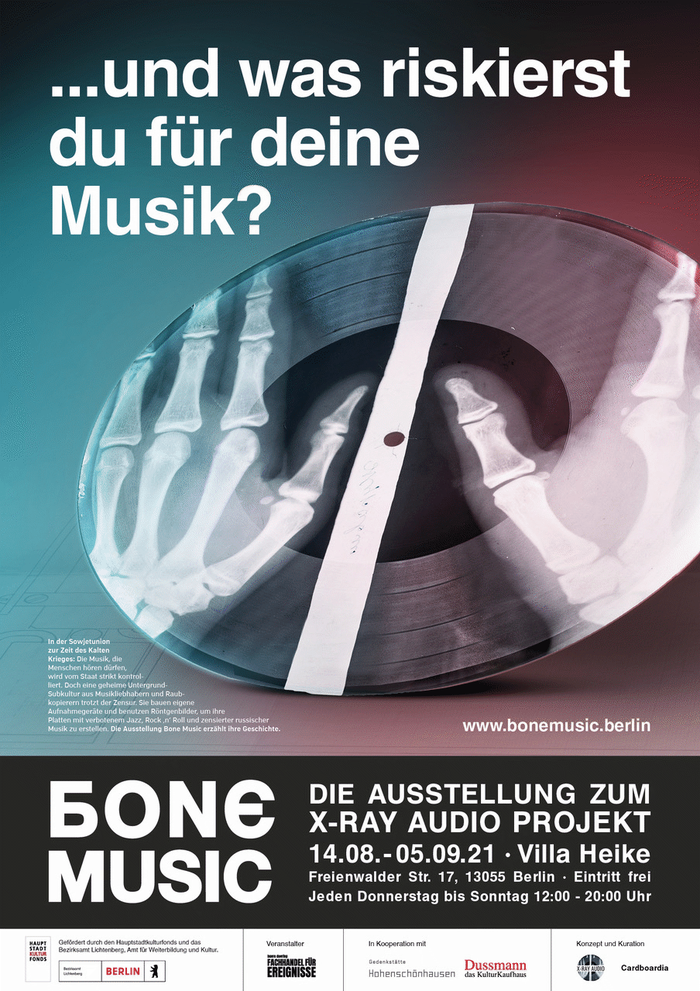 bone music  x-ray audio project villa heike berlin