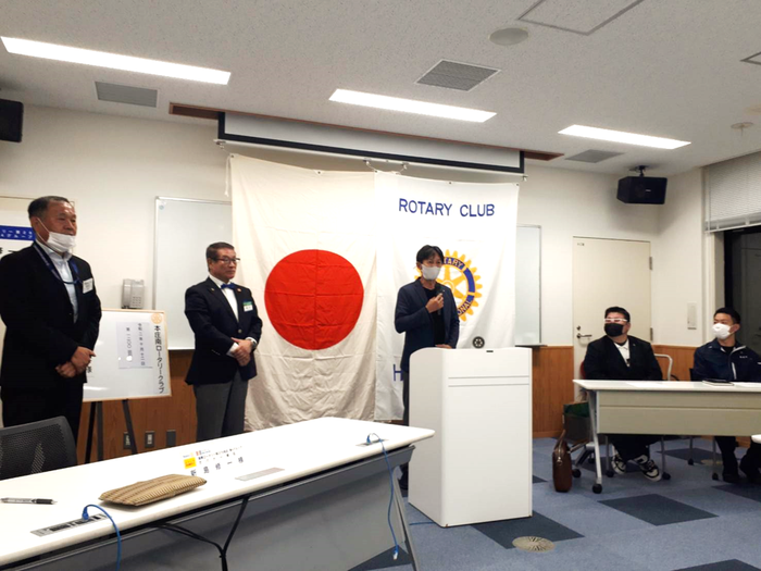 深谷ノースRC 坂田光司副会長