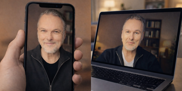 Auf dem Bild ist ein Telefon und ein Laptop zu sehen. Auf beiden Displays Dr. Jost psychologische online Video Beratung. Psychotherapie Gladbeck Dr. Michael Jost - Psychologische Beratung online und vor Ort in Gladbeck