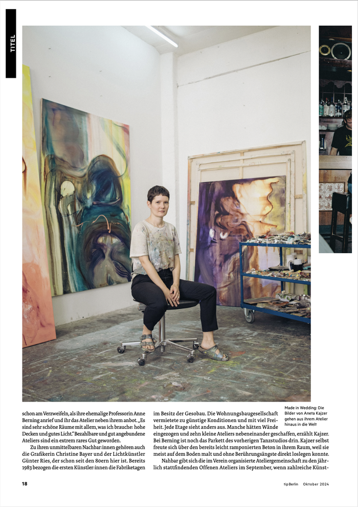 Tip Berlin Interview, Oktober 2024, S.18