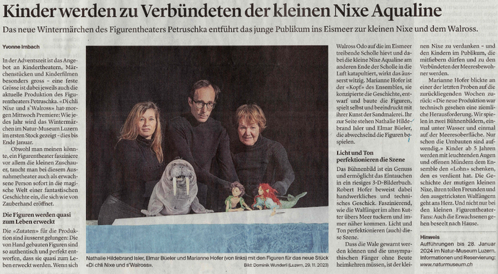 Luzerner Zeitung / 5.12.23