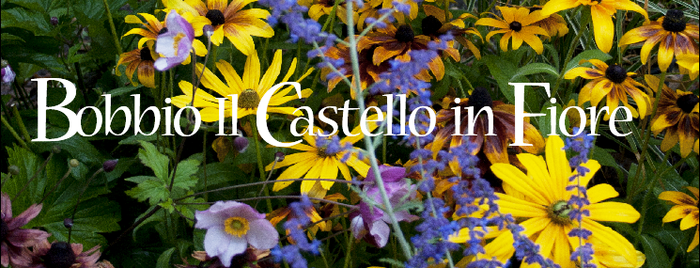 A Bobbio il Castello in Fiore Rassegna di piante e fiori, conferenze, incontri con gli esperti del giardino al Castello Malaspina Dal Verme.