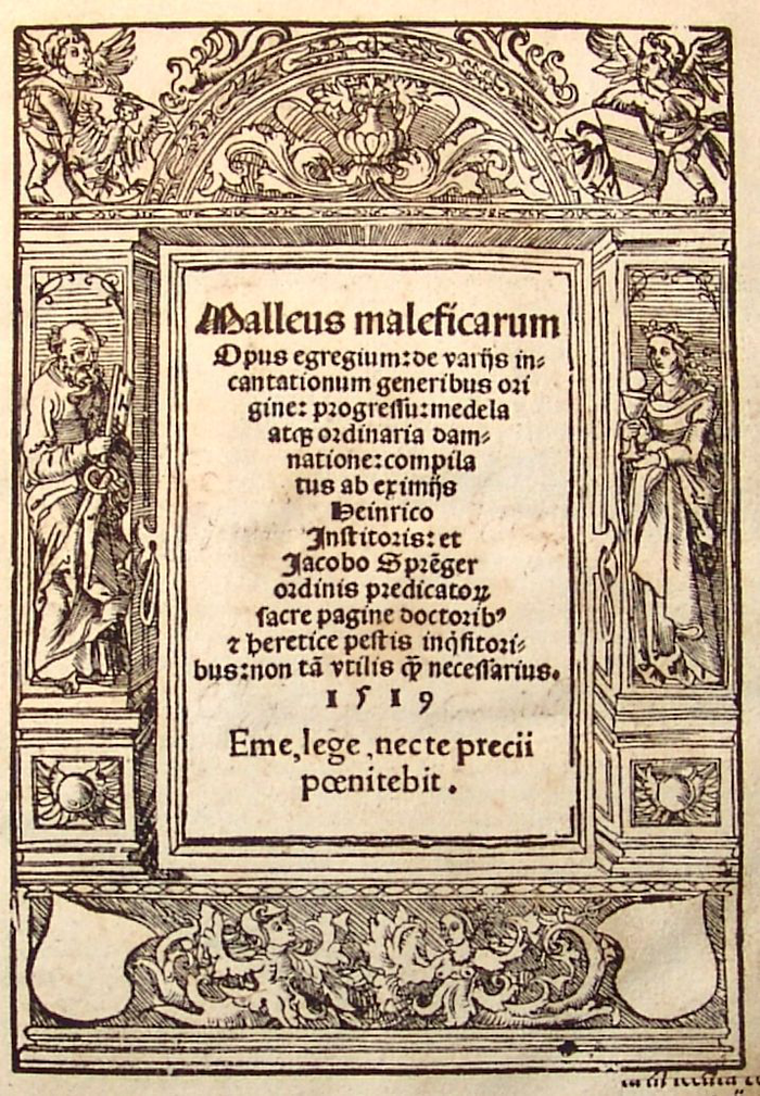 Le Malleus maleficarum ou le Marteau des sorcières, édition de 1669