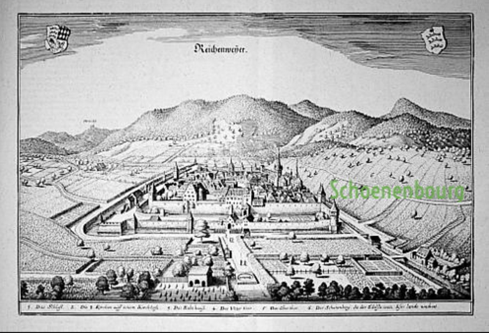 Le cartographe Matthäus Merian mentionne le Schoenenbourg en 1644 dans son célèbre ouvrage Topographia Alsatiae et le qualifie de terroir "où pousse le vin le plus noble de ce pays"