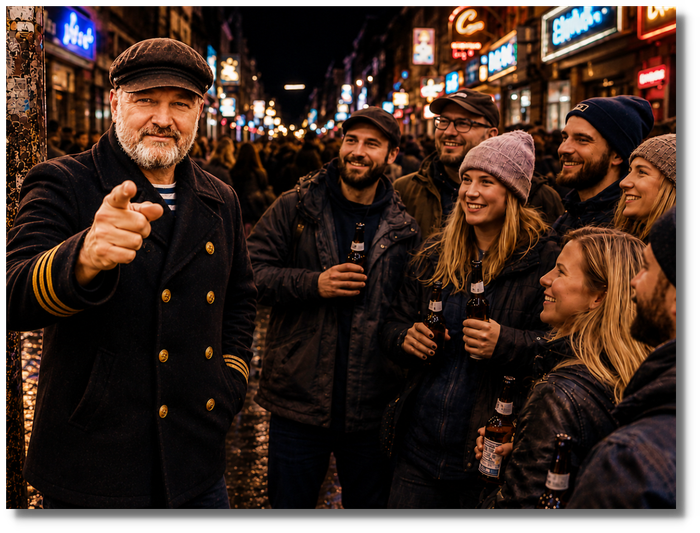 Die Kiez-Kapitän Hamburg Touren mit besten Bewertungen für die Reeperbahn und Beatles Kieztour und die Stadtführung Hamburg.