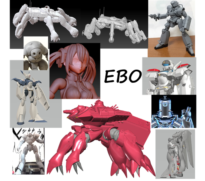 ⇧トレフェス　オンライン４　⇧頒布作品～　⇧３Ｄプリンター出力生産キット　各種頒布　8月７～８日　