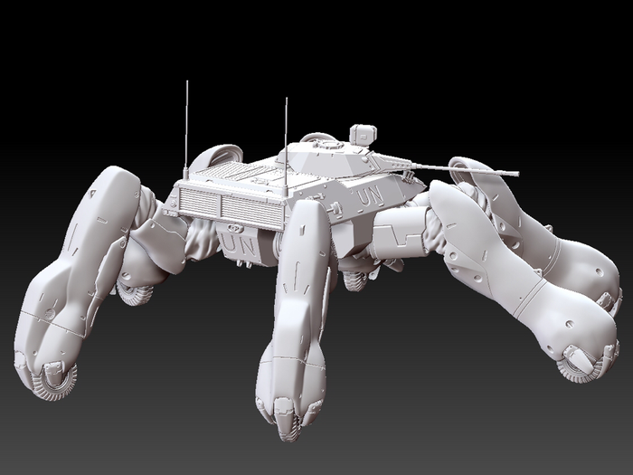 パトレイバー2 より 98式ラーダー 72scaleフル可動 高精細光3Dプリンター出力キット20000jpy 予定 パトレイバー許諾オールグリーン 8月トレフェス オンライン 4 (^^ ぜんぶ オッケー よん 当日は全種類売ってるよん あるだけ だから ゼシGETだオン(^^ 98式ラーダーは2種出しですが数わけで内容は同じです、96式ACCL、98式ラーダー、HAL-X10 、イクストル、と 多足コンプリート ぜひどうぞ(^^
