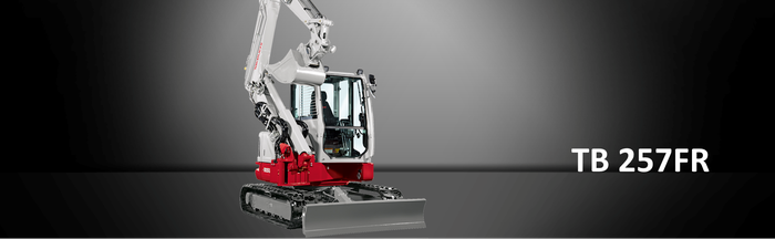 Bild: Takeuchi Hüllkreisbagger TB 257 FR