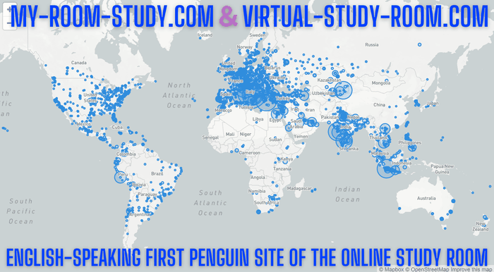 オンライン自習室の英語圏ファーストペンギン
