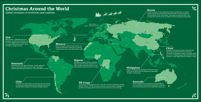 Source : James Cheshire, 2011, en ligne : https://spatial.ly/2011/12/mapped-christmas-world/