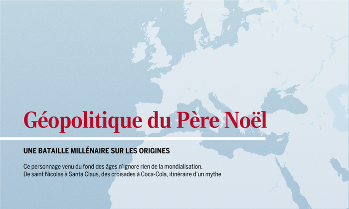Source : Delphine Papin, "La géopolitique du Père Noël", Le Monde, 20 décembre 2013, en ligne : https://www.lemonde.fr/international/portfolio/2013/12/20/la-geopolitique-du-pere-noel_4338257_3210.html