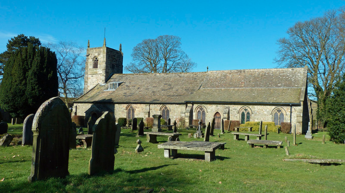 Saint Mary Church. Long Preston