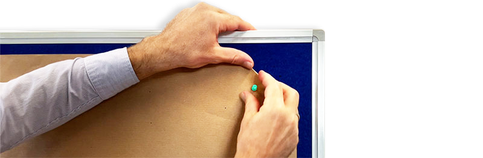 Pinnwand für Workshop vorbereiten