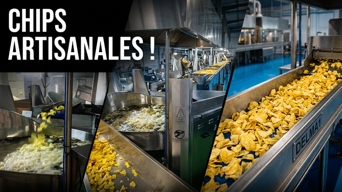 équipement pour chips de pomme de terre