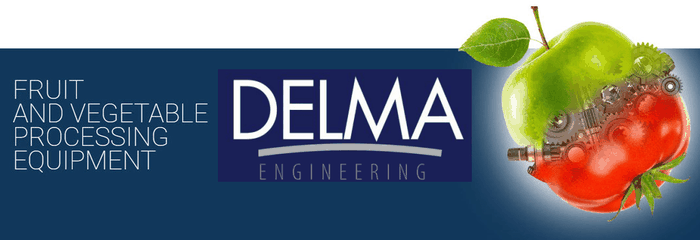 logo DELMA ENGINEERING fruit & vegetable processing equipment 