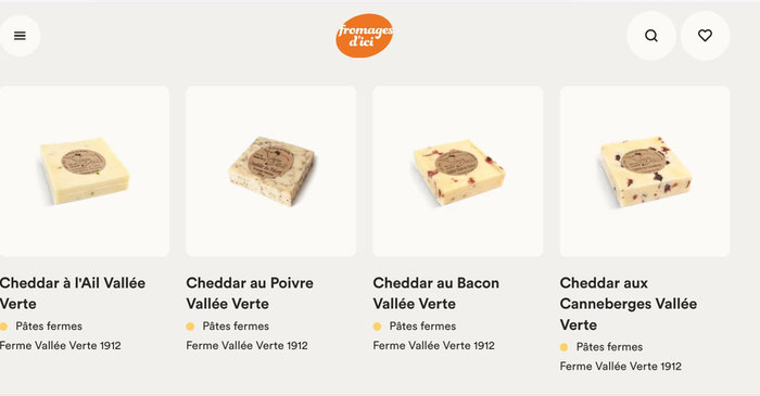 SUR FROMAGES D'ICI