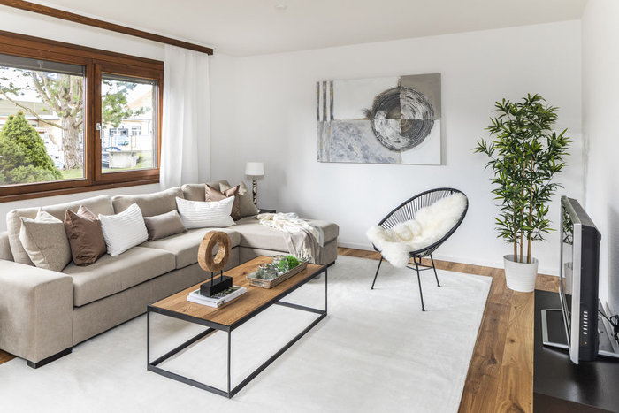 Home Staging 4.5 Zimmer Wohnung Musterwohnung Landhaus Zuzwil Wil St. Gallen
