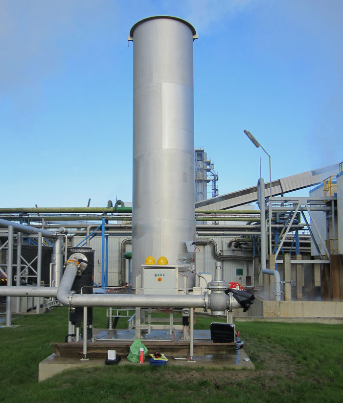 Biogas - Biodigestor - Flare high temperature (HT) -Antorcha para biogas - quemador biogás - mechero biogas - biodigestor