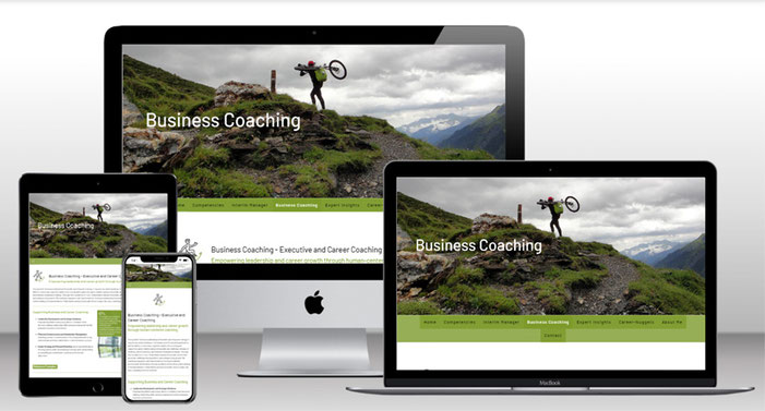 Webdesign für Dienstleister - Hier Website für Joern Bruecker Business Coaching