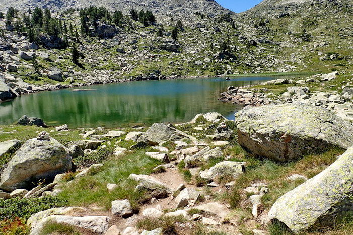 Le troisième lac de Madamète.