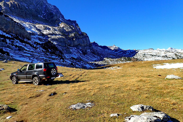 Le véhicule 4x4 du berger espagnol.