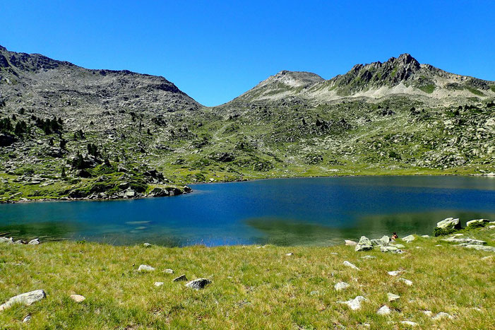 Le Pic et le Col de Madamète.