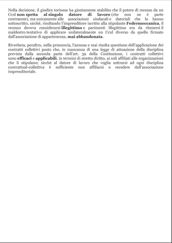 Tempi Pagamento Tfr Metalmeccanici