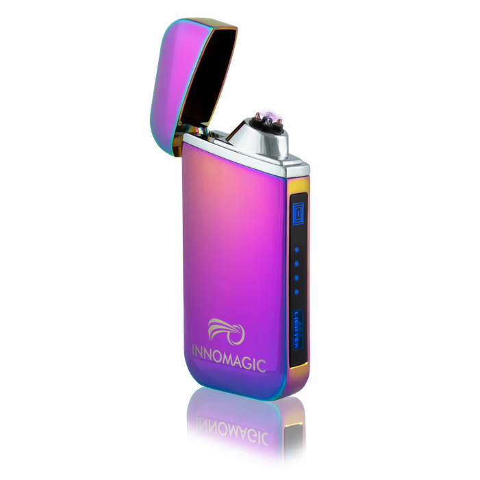 Innomagic Markenfeuerzeug Lichtbogenfeuerzeug Lichtbogen USB Elektrisch Elektro Elektrisches das Jetzt Aufladbar Arc Lighter USB e Aufladbar coole Feuerzeuge elektronisches Kerzenanzünder Jet Geschenk